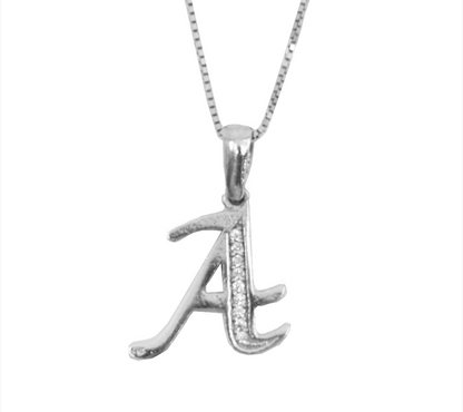 Silberkette „A“